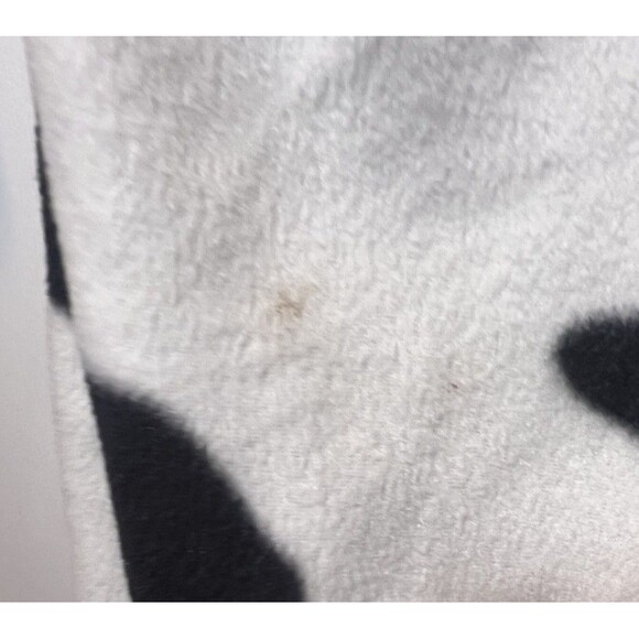 Silver Lilly Adult Smal Cow Steer Bull Cosplay Halloween Pajama Costume Hoodie - Picture 4 of 4